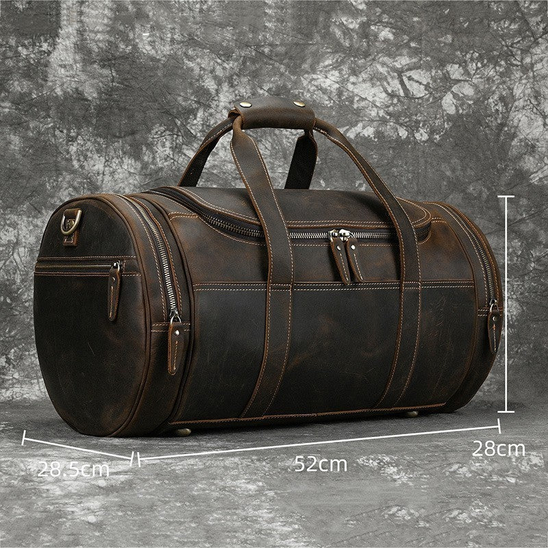 Borsa da viaggio vintage in pelle